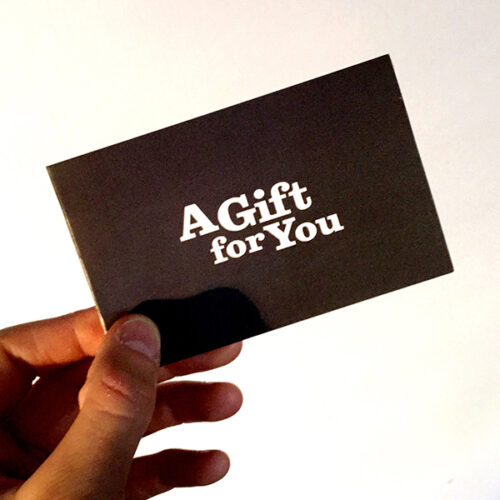 Barcade Gift Card Holder - Outside