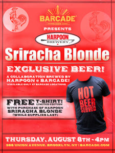 Harpoon Sriracha Blonde Debut