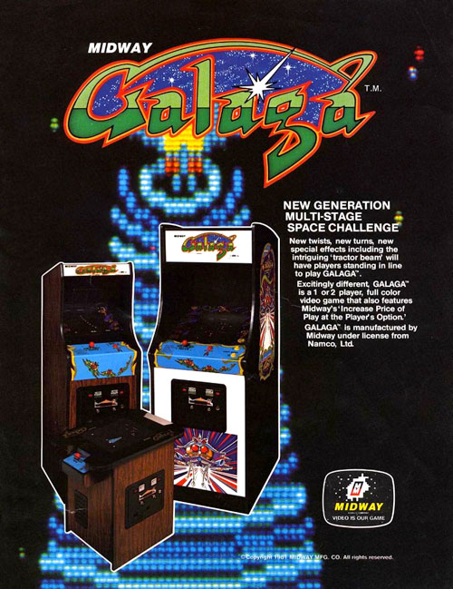 Galaga — 1981 at Barcade®