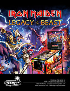Iron Maiden: The Legacy of the Beast (pinball) — 2018 at Barcade®