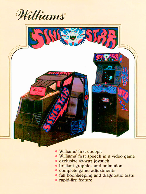 Sinistar — 1982 at Barcade® | The Original Arcade Bar