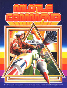 Missile Command — 1980 at Barcade® | arcade flyer graphic