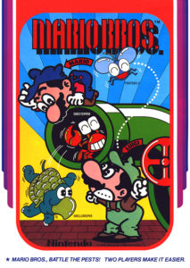 Mario Bros — 1983 at Barcade® | arcade game flyer graphic