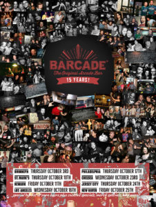 BARCADE® 15Year Anniversary Events Poster | Limited Edition