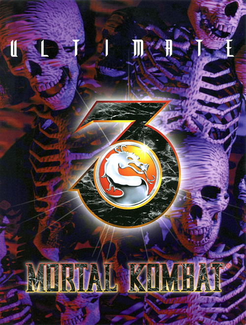 Ultimate Mortal Kombat 3 — 1995 at Barcade® | arcade game flyer graphic