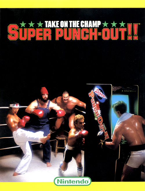 Super Punch-Out!! — 1984 at Barcade® | arcade flyer poster graphic
