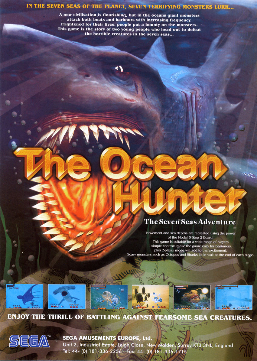 The Ocean Hunter — 1998 at Barcade®