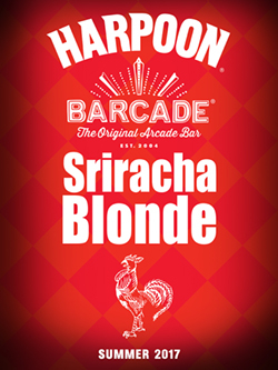Harpoon Sriracha Blonde Label