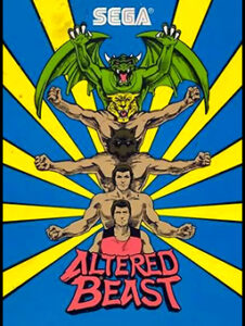 Altered Beast — 1988 at Barcade® in Jersey City, NJ | arcade video game flyer graphic