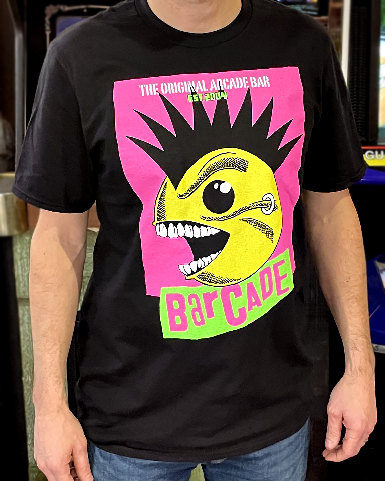Barcade® Punk Rock T-Shirt - - The Original Arcade