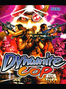 Dynamite Cop — 1998 at Barcade® in New York, NY | arcade video game flyer graphic
