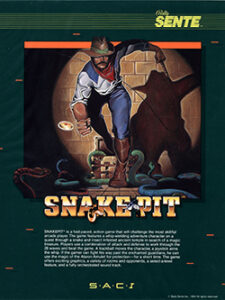 Snake Pit — 1984 at Barcade® in New Haven, CT | arcade video game flyer graphic