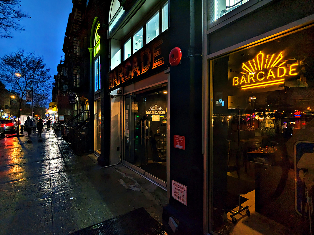 Barcade St. Marks Place facade image
